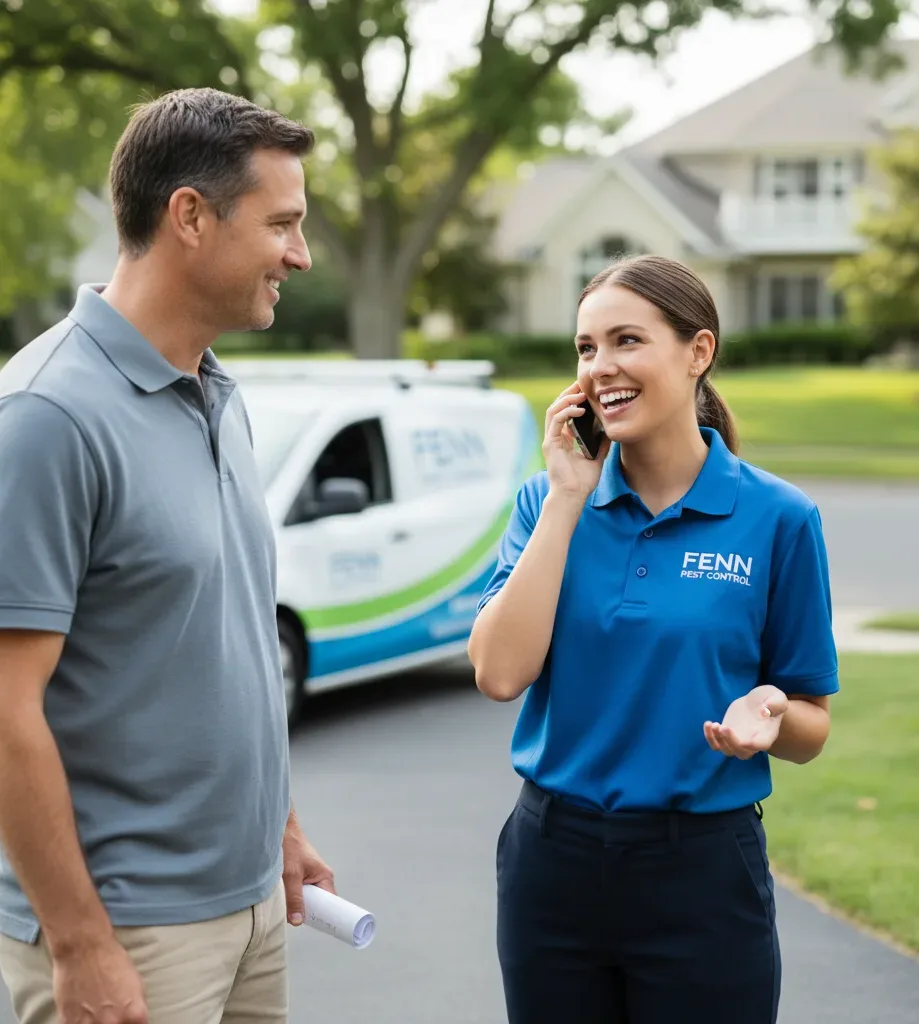 Fenn Pest Control customer support in La Porte